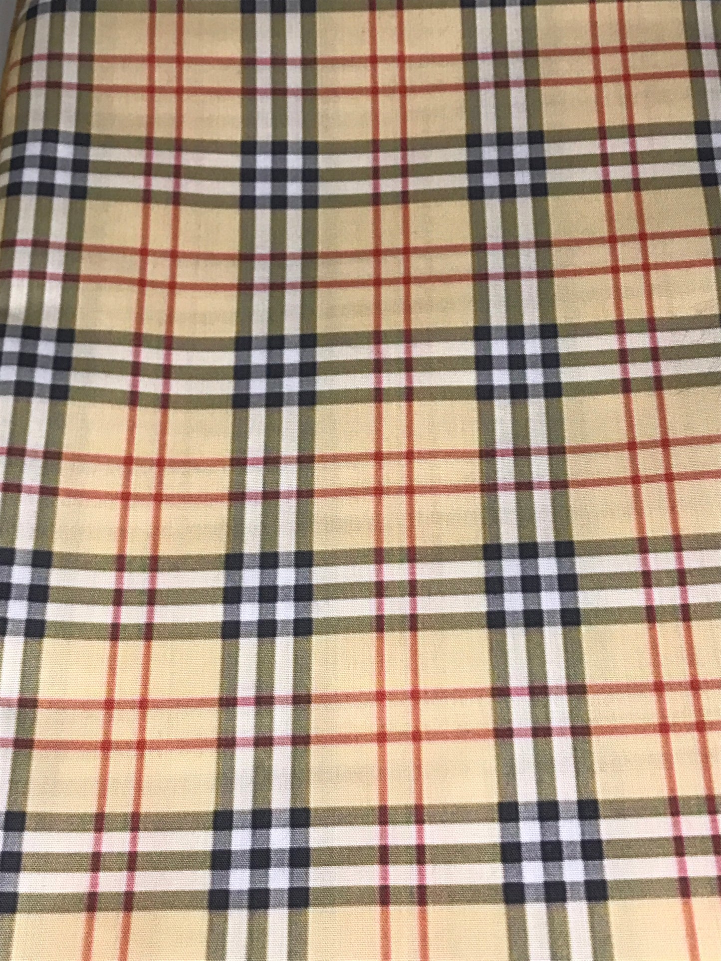 Famous Designer Inspired Burberry London Plaid Fabric