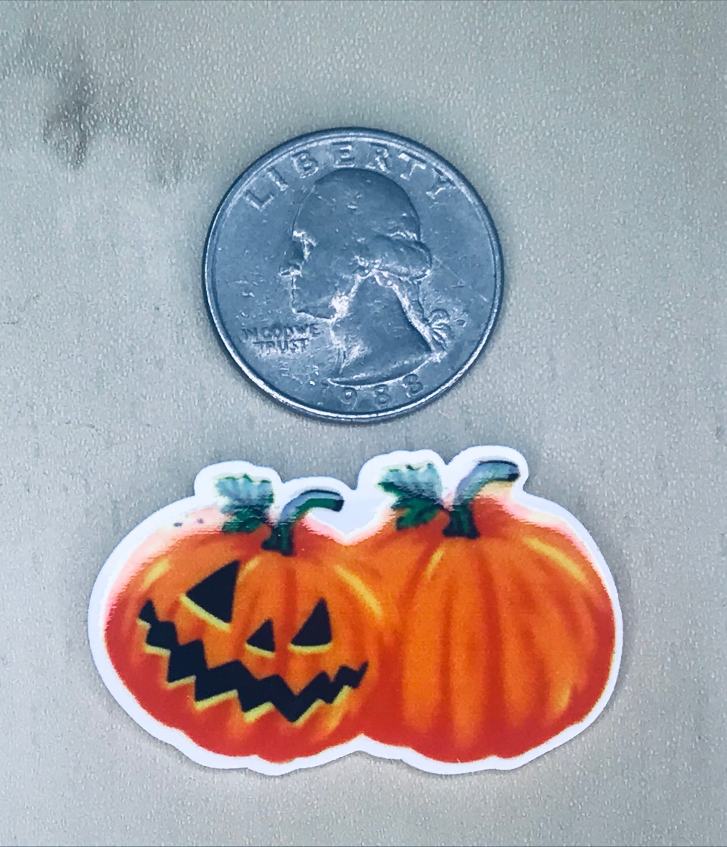 Halloween Pumpkin Flat Back Planar Resin Embellishment