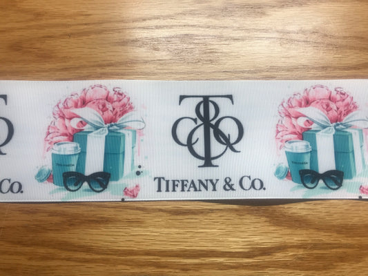3" Tiffany & Co. T&Co. Gift Box Grosgrain Ribbon