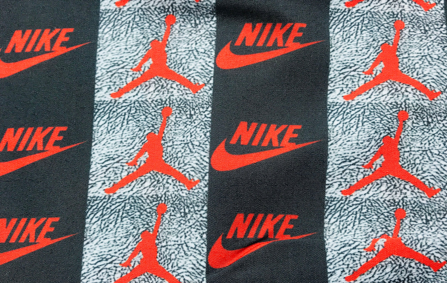 Michael Jordan 23 Jump Man Nike Logo Inspired Designer Fabric
